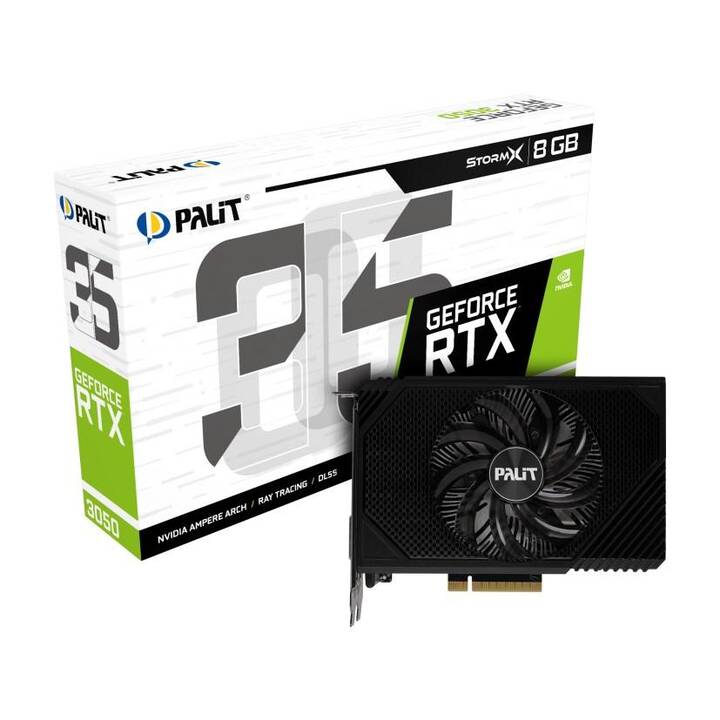 PALIT MICROSYSTEMS StormX Nvidia GeForce RTX 3050 (8 Go)