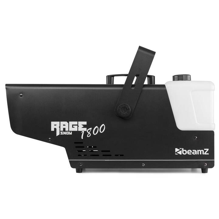 BEAMZ Rage 1800SNOW Canon à neige (3.5 l, 1800 W, Blanc, Noir)