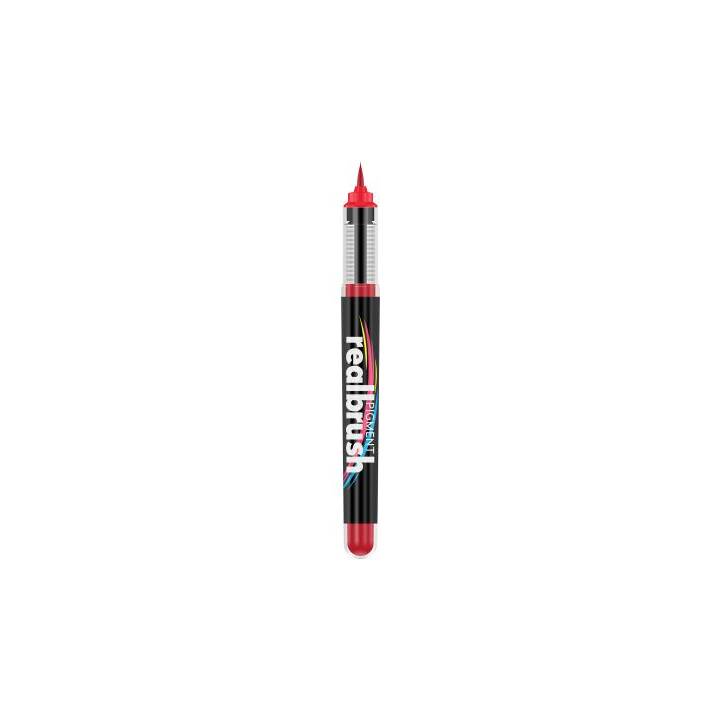 KARIN  Real Brush Pen Pro Crayon feutre (Rouge, 1 pièce)