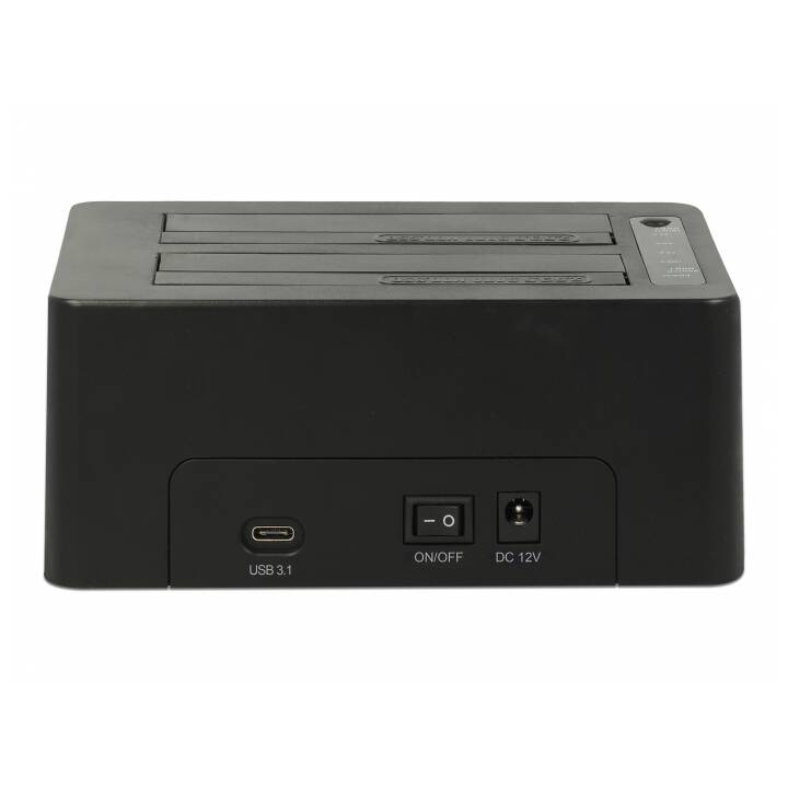 DELOCK Stations d'accueil (SATA-III, USB 3.1 de type C, SATA-III)