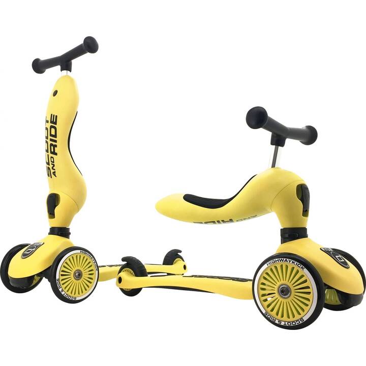 SCOOT AND RIDE Kickboard Highwaykick 1 (Jaune)