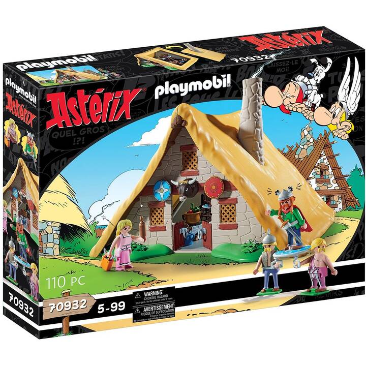 PLAYMOBIL Asterix La hutte d'Abraracourcix (70932)