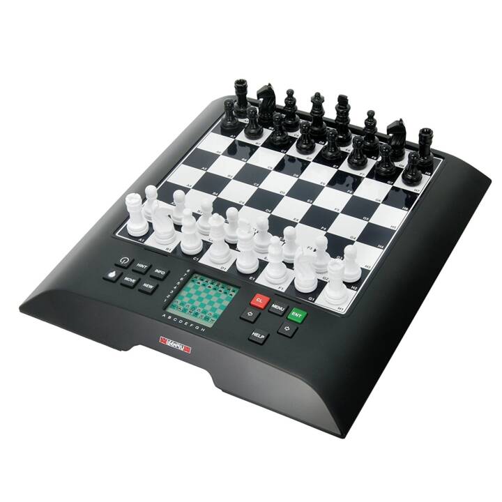 MILLENNIUM PLAY ChessGenius M810 Ordinateur d'échecs (Blanc, Noir, 1 pièce)