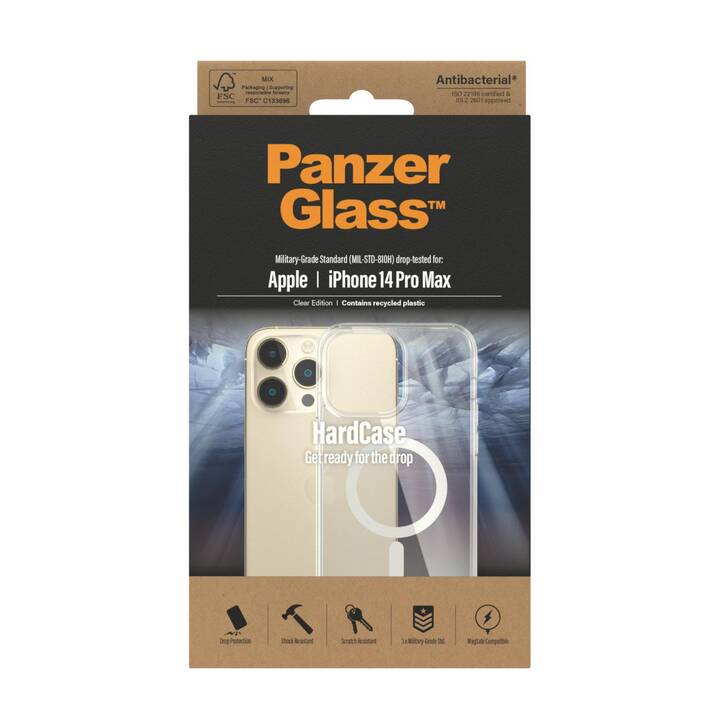 PANZERGLASS Hardcase MagSafe (iPhone 14 Pro Max, Transparent)