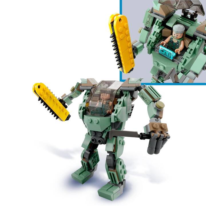 LEGO Avatar Neytiri e Thanator vs. Quaritch con tuta AMP (75571)