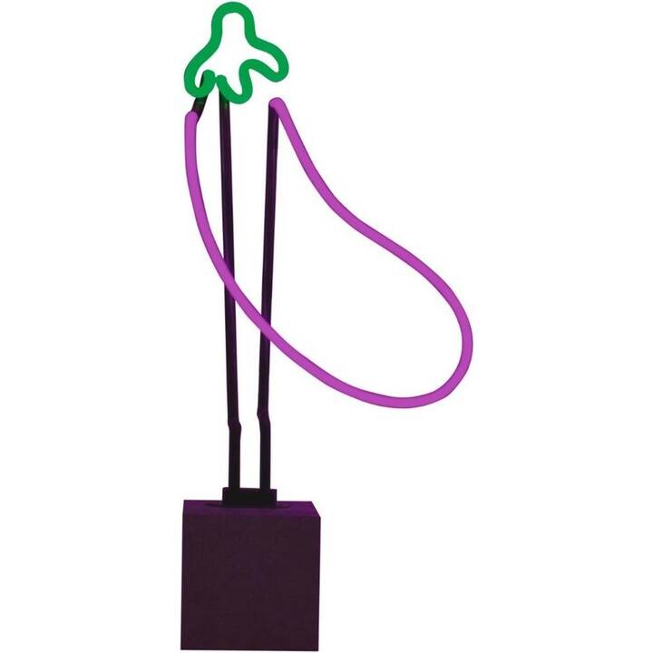 LOCOMOCEAN Lampada da tavolo (Viola, Verde fluo)