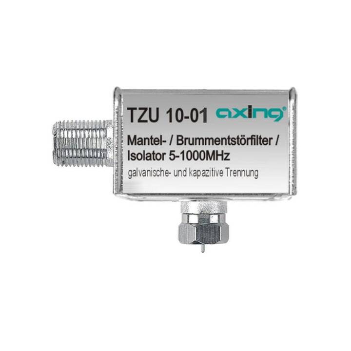 AXING TZU 10-01 Filtre de courant de gaine (Argent)