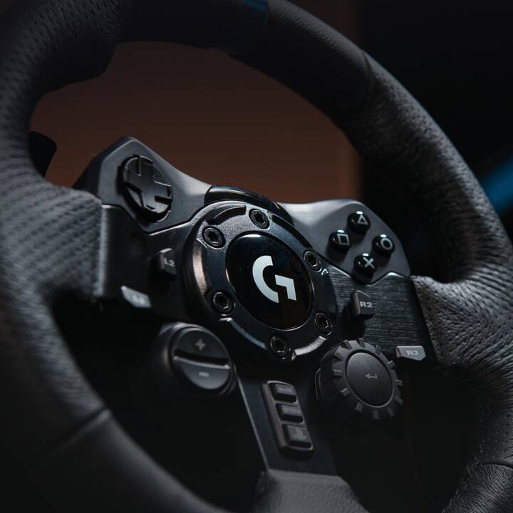 LOGITECH G923 Volant et pédales (Noir)