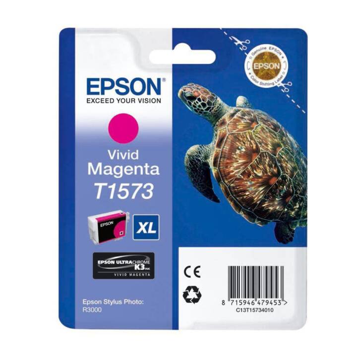 EPSON C13T15734010 (Vivid Magenta, Magenta, 1 pièce)