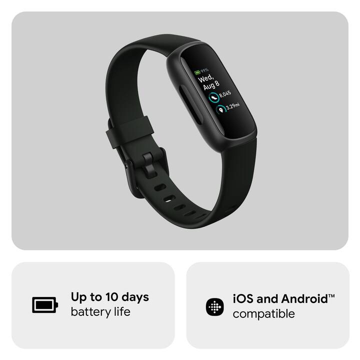 FITBIT Inspire 3 (L, S, Nero)