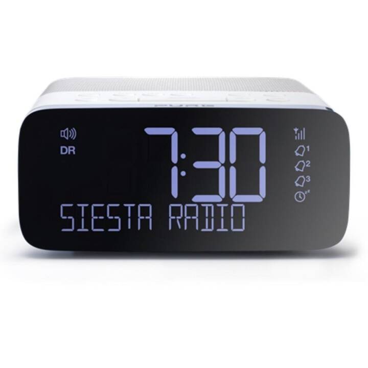 PURE Siesta Rise Radio-réveil (Blanc, Noir)
