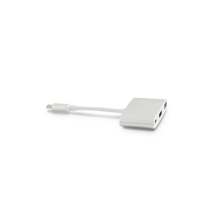 LMP 15090 Adapter (HDMI, USB Typ-C, USB 3.0 Typ-A, USB Typ-C, 0.2 m)