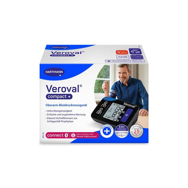 VEROVAL Blutdruckmessgerät Compact+  (Oberarm)