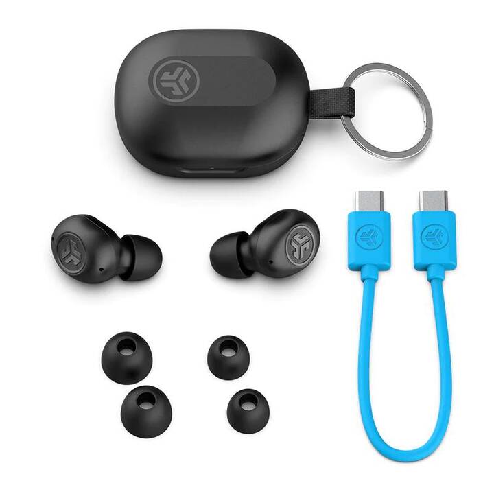 JLAB AUDIO JBuds Mini True Wireless (ENC, Bluetooth 5.3, Nero)