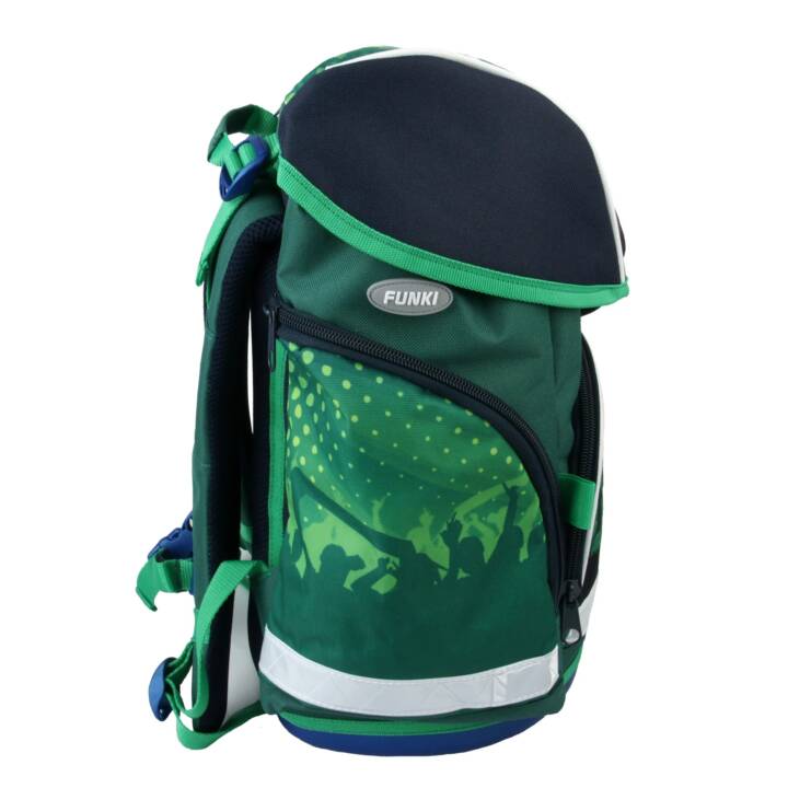 FUNKI Set di borse Joy-Bag Soccer (15 l, Nero, Verde)