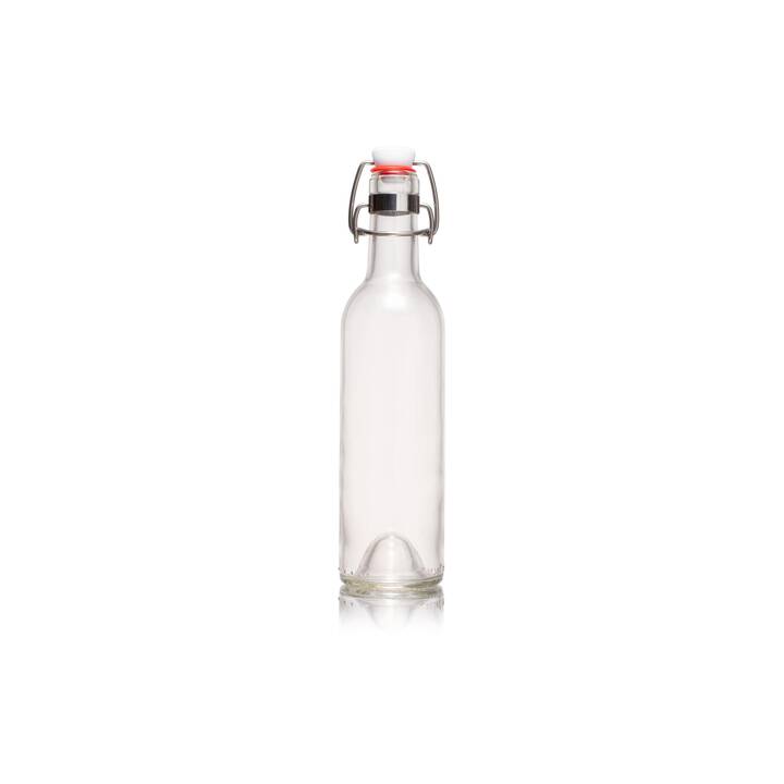 REBOTTLED Borraccia The Bottle (0.38 l, Transparente, Bianco)