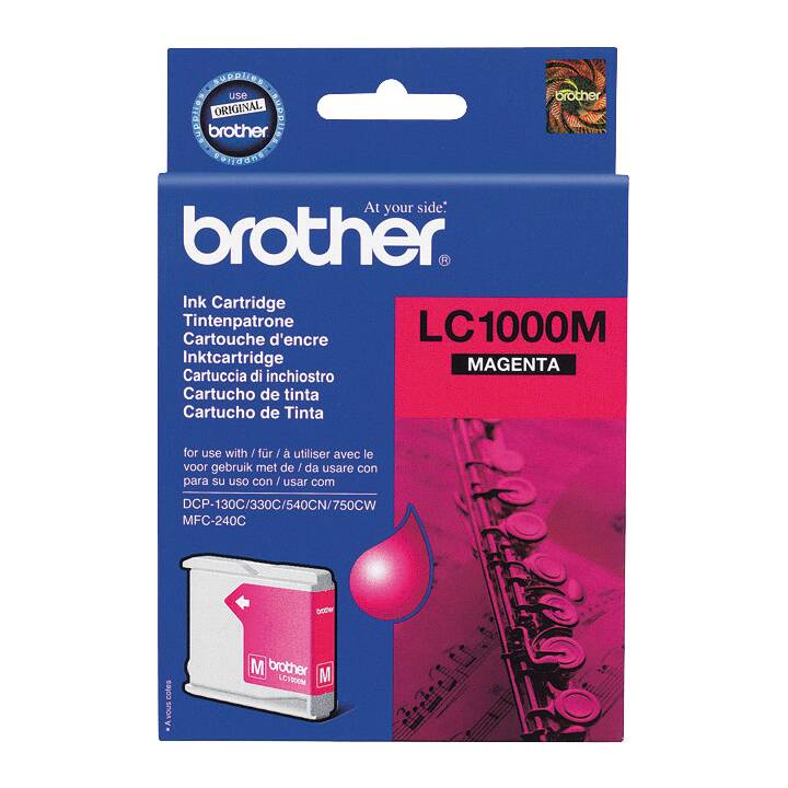 BROTHER LC1000M (Magenta, 1 pezzo)