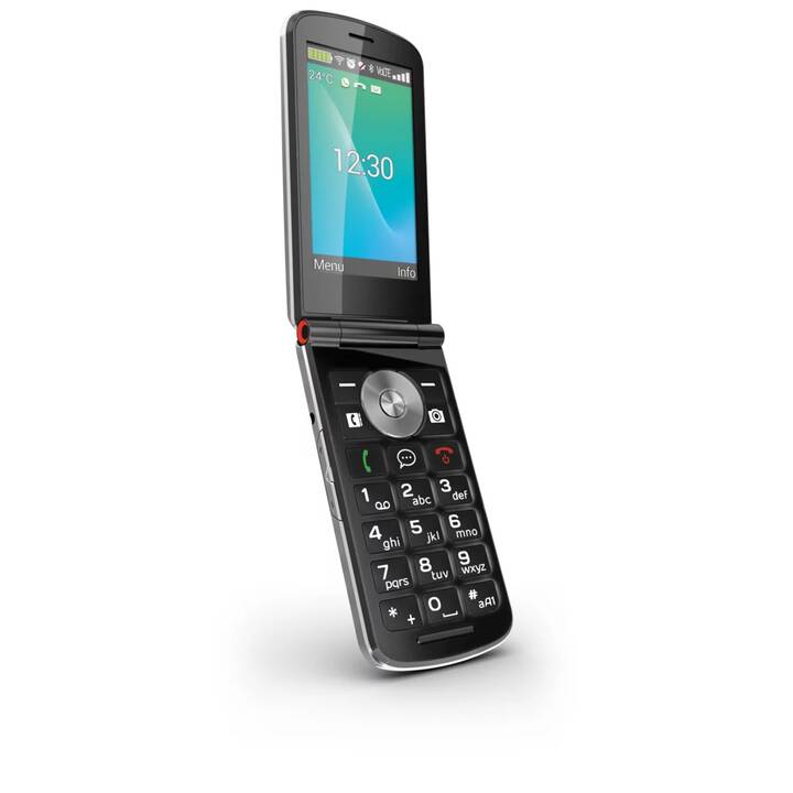 EMPORIA Touch smart.2 (8 GB, 3.25", 8 MP, Noir, Métallique)