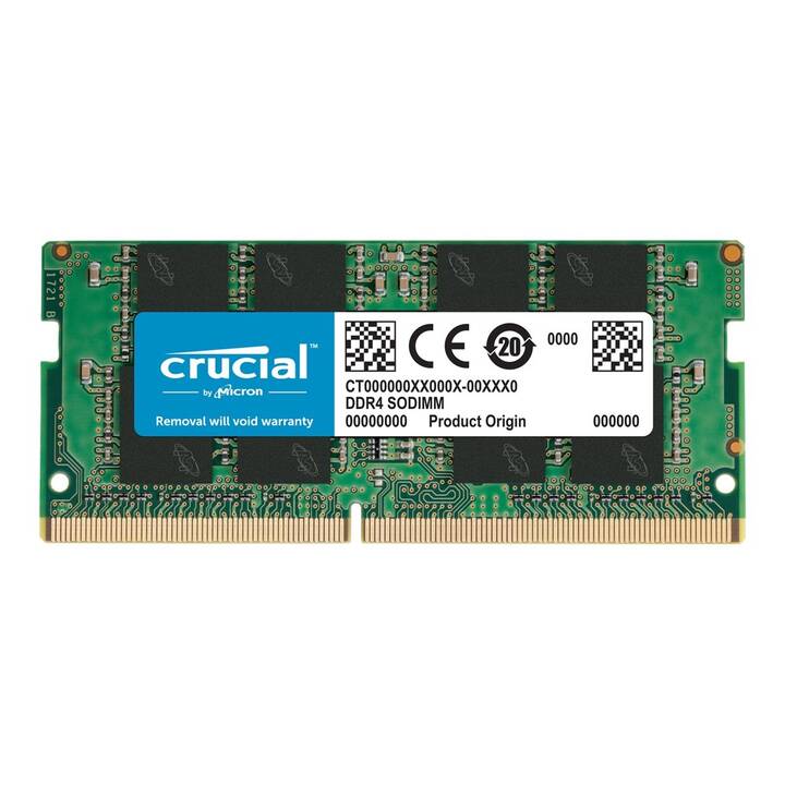 MICRON TECHNOLOGY CT8G4SFRA32A (1 x 8 GB, DDR4-SDRAM 3200 MHz, SO-DIMM 260-Pin)