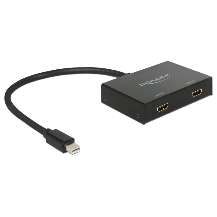 DELOCK Mini-DP Adattatore video (2 x HDMI Type A)