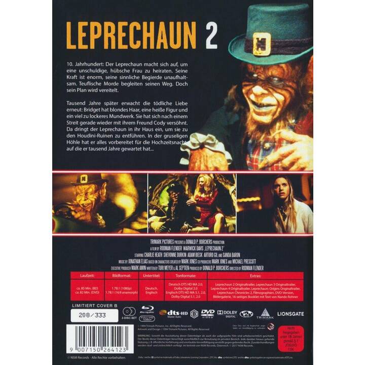 Leprechaun 2 (Mediabook, DE, EN)