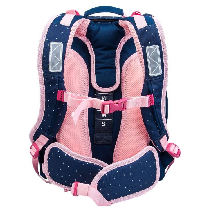 FUNKI Schulranzen Set Joy-Bag Unicorn (15 l, Blau, Pink)