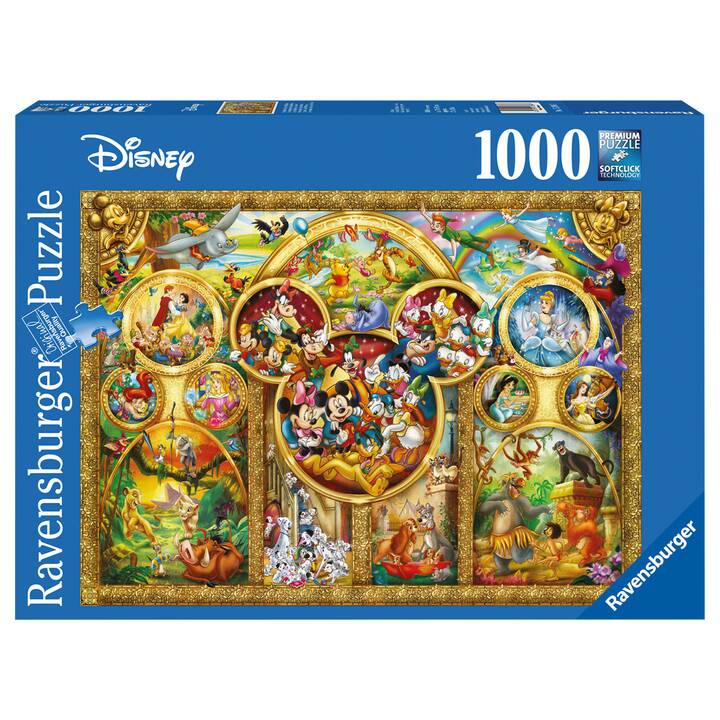 RAVENSBURGER Disney Film e fumetto Puzzle (1000 x)