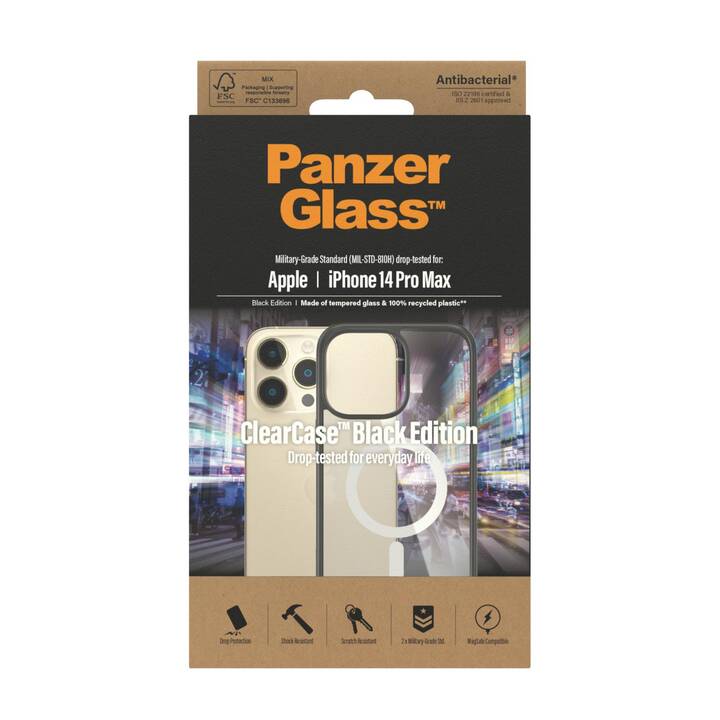 PANZERGLASS Backcover (iPhone 14 Pro Max, Transparent)