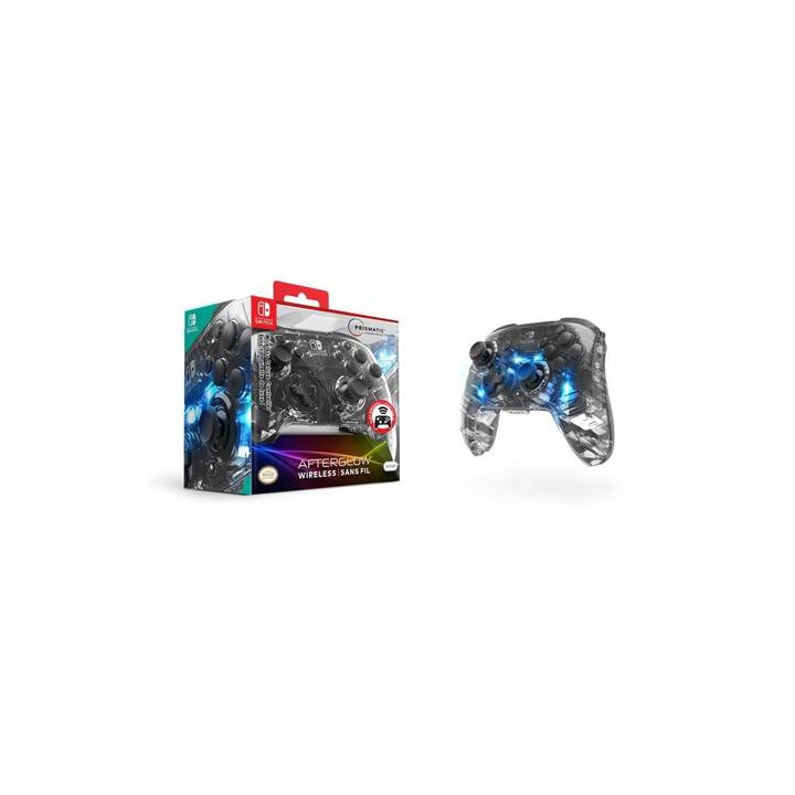 PDP Afterglow Wireless Deluxe Controller (Transparent)