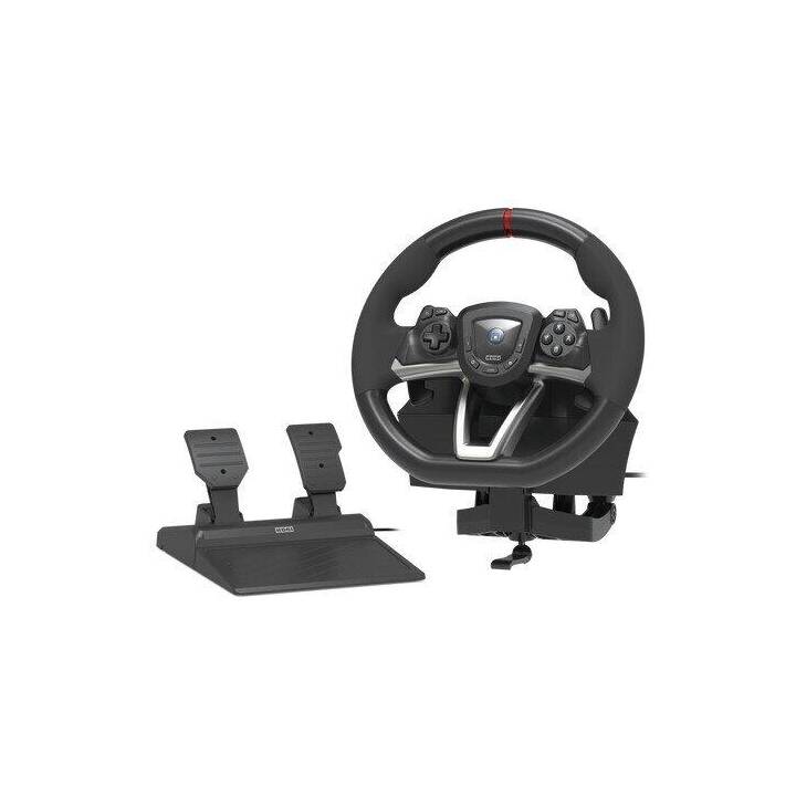 HORI Racing Wheel Pro Deluxe Volante e pedali (Nero)