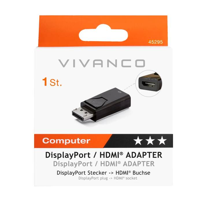VIVANCO Video-Adapter (HDMI Typ A)