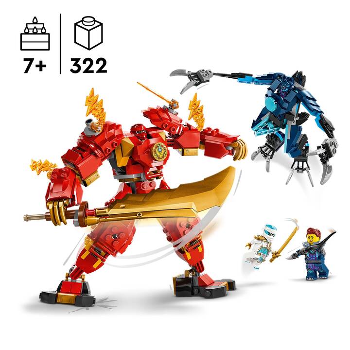LEGO Ninjago Le robot élémentaire du feu de Kai (71808)