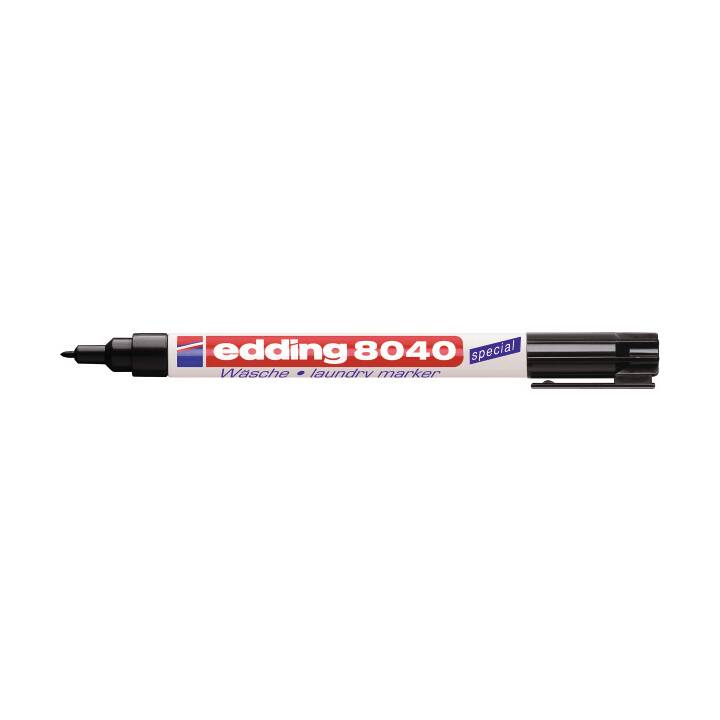 EDDING Permanent Marker 8040 special (Schwarz, 1 Stück)