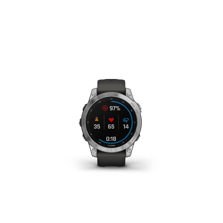 GARMIN Fenix 7 (Taille unique, Acier inox)