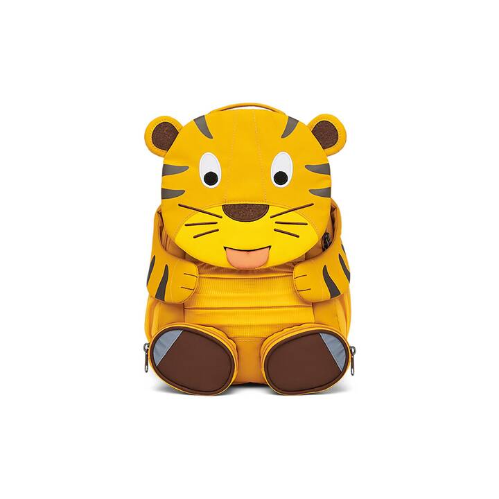 AFFENZAHN Sac à dos Tiger (8 l, Jaune)