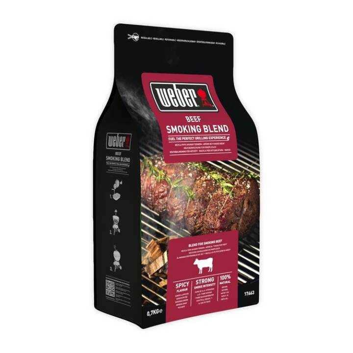 WEBER Copeaux de bois pour parfumer Beef (Bois dur, 700 g)