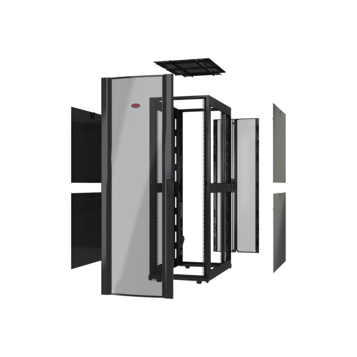 APC NetShelter SX Server Cabinet, 42U, Nero