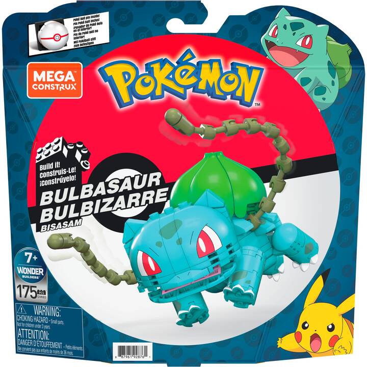 MEGA CONSTRUX Mega Construx Pokémon Medium Bisasam (175 pièce)