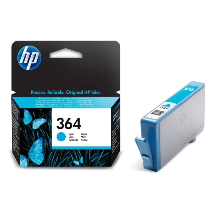 HP 364 (Cyan, 1 pièce)