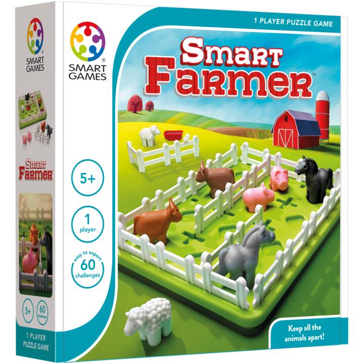 SMART GAMES Smart Farmer (Englisch, Italienisch, Deutsch, Französisch)