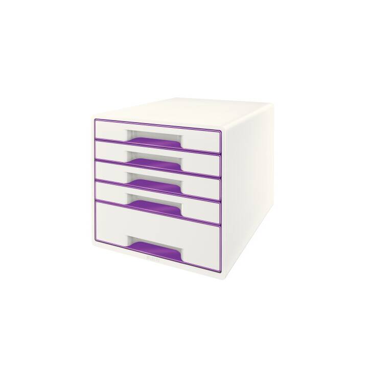 LEITZ Büroschubladenbox (A4, 287.0 mm  x 270.0 mm  x 363.0 mm, Violett)