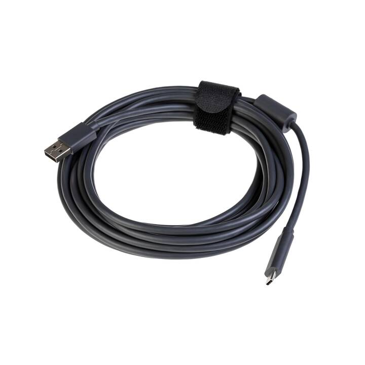 LOGITECH Câbles de liaison (Noir, 5 m, USB 2.0, USB Type-A)