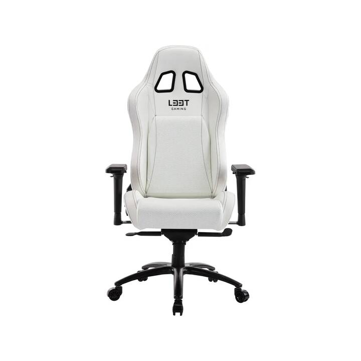L33T-GAMING Gaming Chaise L33T E-Sport Pro Comfort (Blanc)
