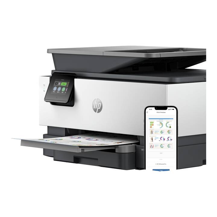 HP Officejet Pro 9120b (Stampante a getto d'inchiostro, Colori, Instant Ink, WLAN)