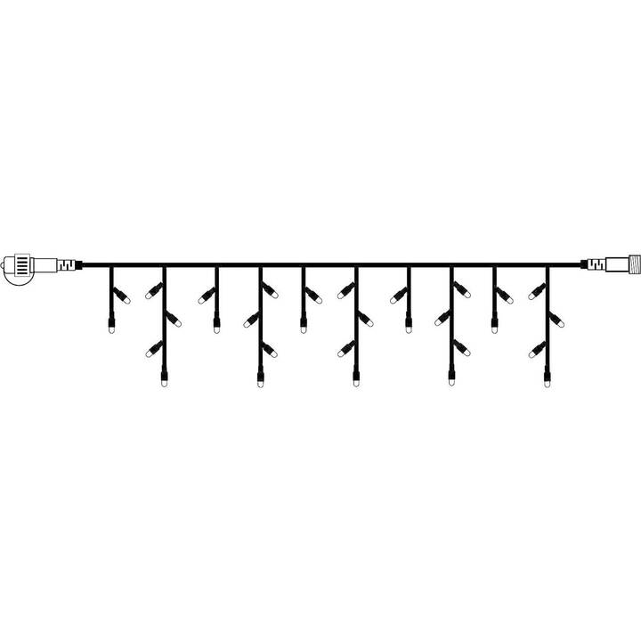 STAR TRADING Fiaccolata LED Icicle (3 m)