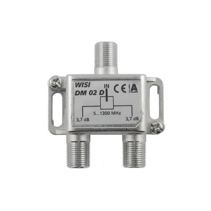 WISI DM02D Verstärker und Verteiler (Silber)