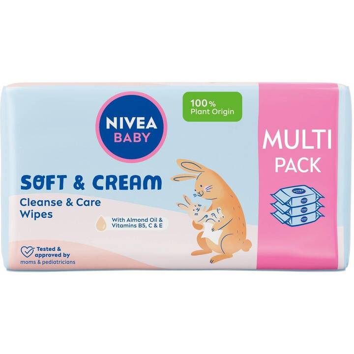 NIVEA Soft & Cream (3 x 57 Stück)