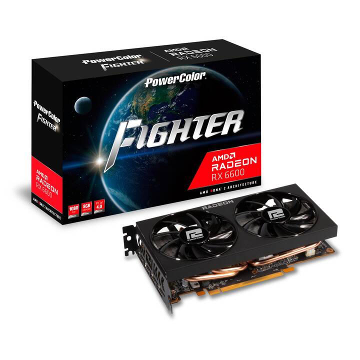 POWERCOLOR AXRX AMD Radeon RX 6600 (8 GB)