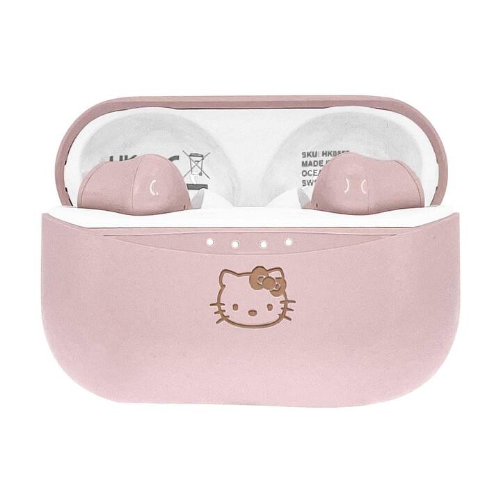 OTL TECHNOLOGIES Hello Kitty Casque d'écoute pour enfants (Earbud, Bluetooth 5.0, Pink)