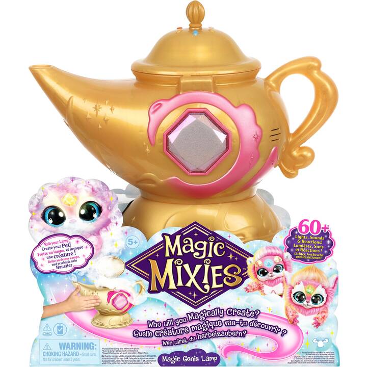 MOOSE Magic Mixies Genie (22.8 cm, Gold, Pink)